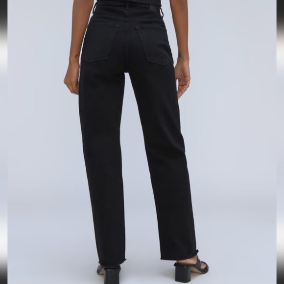 NWT Everlane the way high Jean black size 24 REGULAR - Picture 5 of 9